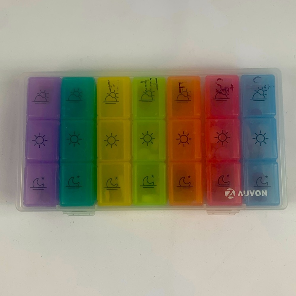 Pill Box 3 Times daily